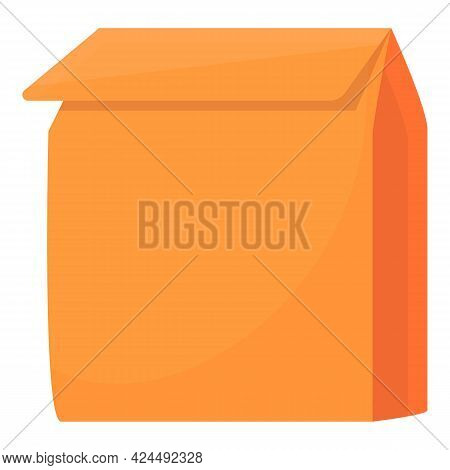 Takeaway Package Icon. Cartoon Of Takeaway Package Vector Icon For Web Design Isolated On White Back