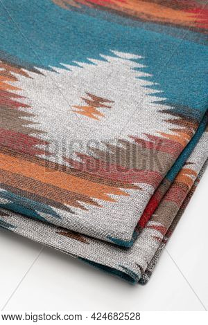 An Accessory For Cold Weather, The Throw Blanket Used By The North American Indians.