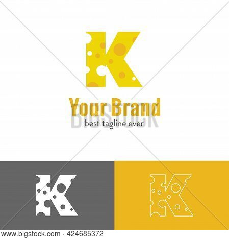Creative Line Of Hippo Shape Logo Template