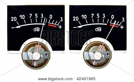 Analoge VU-Meter