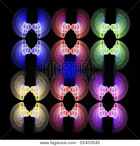 Abstract Jointless Composition Using Openwork Elements.