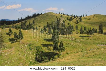Velika Planina Mountain Pastureland, Slovenia