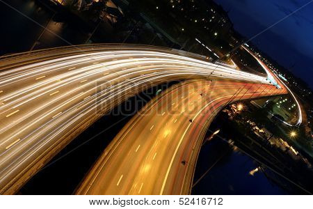 Traffic on Freeway