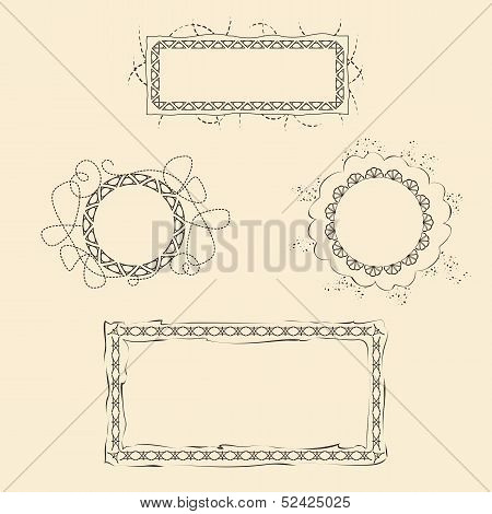 Set Of Four Frames