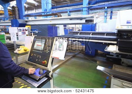 TVER - JUN 05: Automation of the production process, on June 05, 2013 in Tver, Russia.