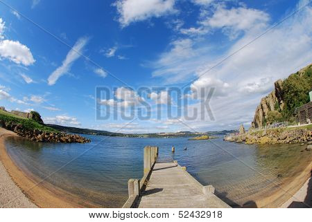 Pier at Inchcolm