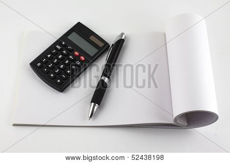 Pen Calculator And Notepad