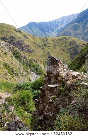 Valley in the mountains