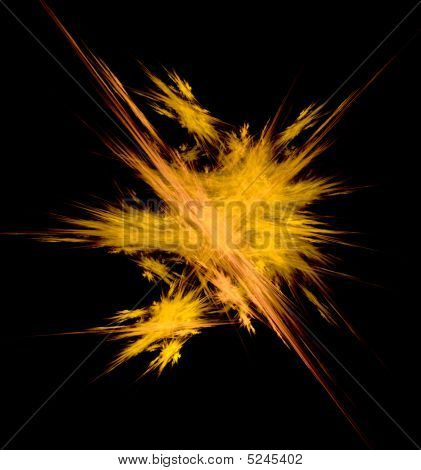 Abstrakt fraktal baggrund