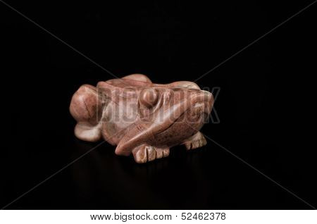 Rhodonite Frog