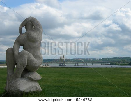 Rússia. Tartaristão. Kazan. Ponte 