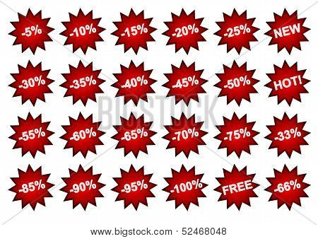 Set of web icons