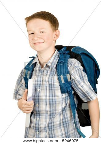 Young School Boy