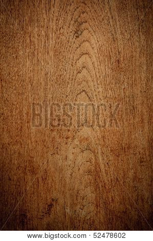 Teak Wood Background Vertical Drop Shadow