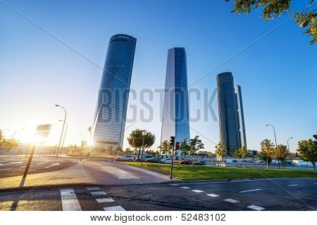Four Modern Skyscrapers