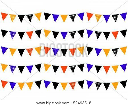 Halloween flags