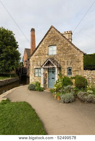 Old Mill In Cotswold District Of England