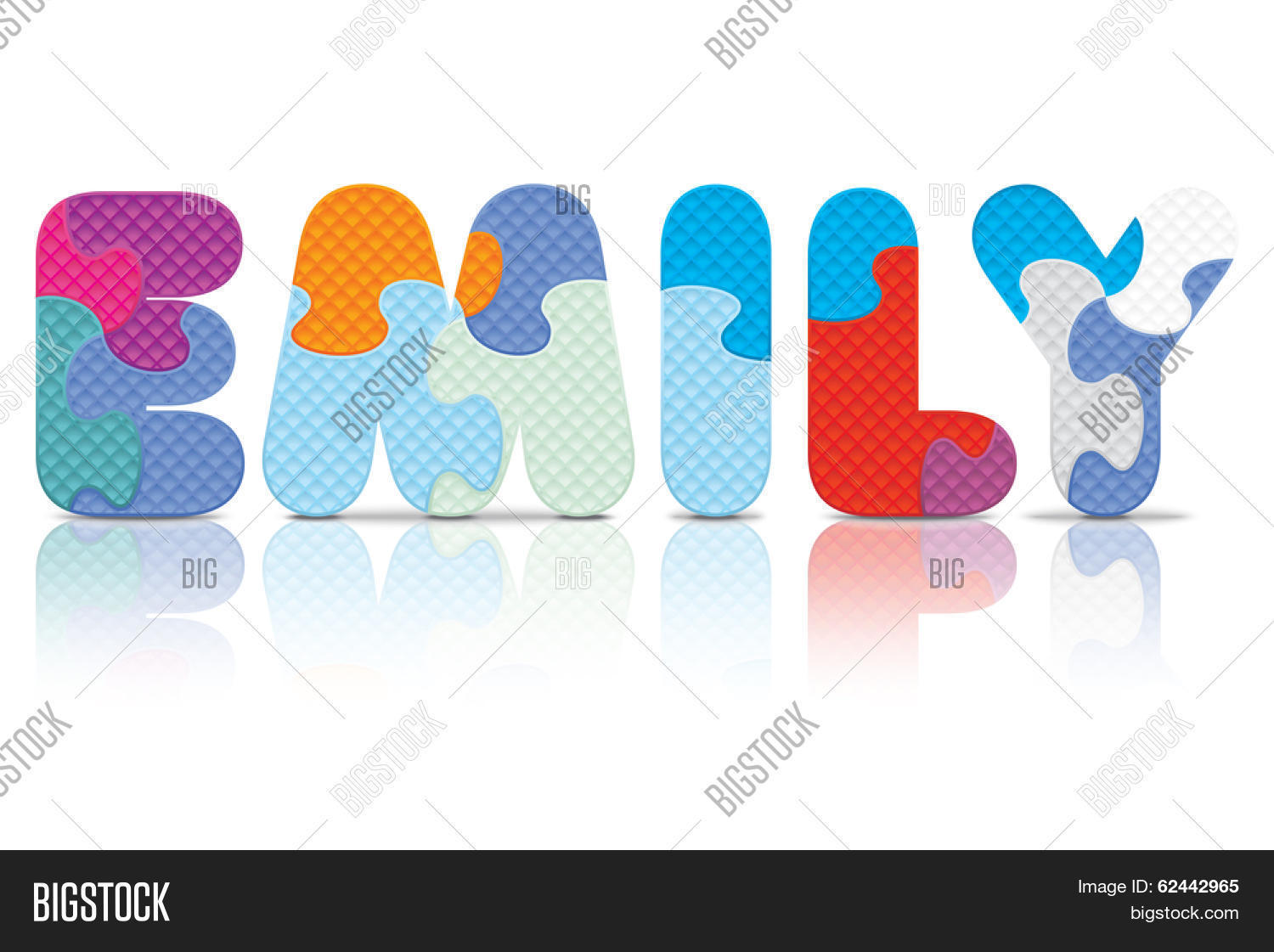 EMILY Written Vector & Photo (Free Trial) | Bigstock