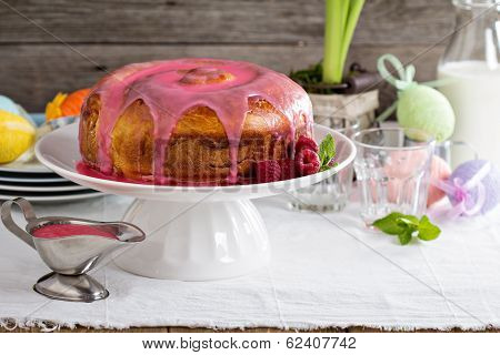 Sweet bread for Easter
