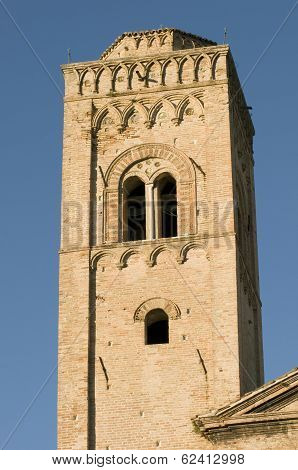 belltower Fermo Marche Italy