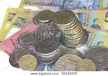 Australian Coins on Notes