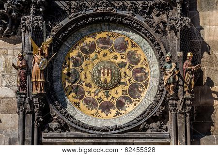 The Prague Astronomical Clock, Or Prague Orloj