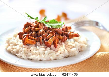 Risotto With Chanterelles