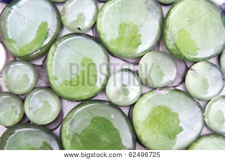 Green Shiny Stones