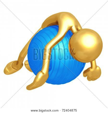 Yoga Pilates Physio Ball Exhaustion