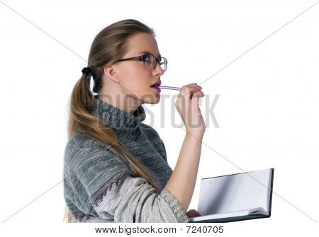 Girl In Glasses