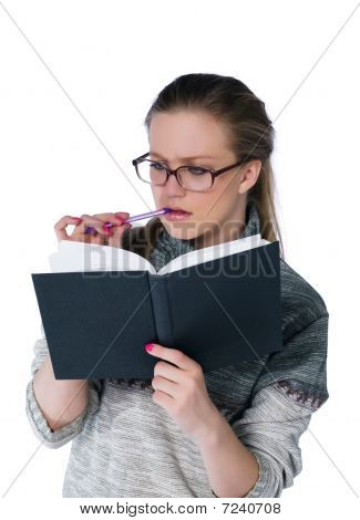 Girl In Glasses