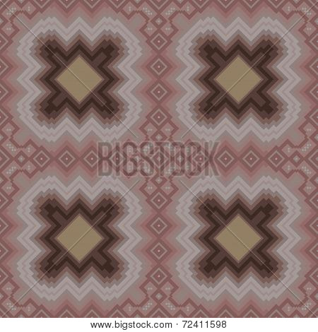 Seamless Pattern In Cocoa Hues
