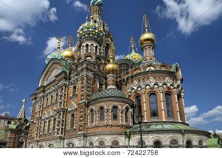 Orthodox Church Of The Savior On Spilled Blood, St. Petersburg