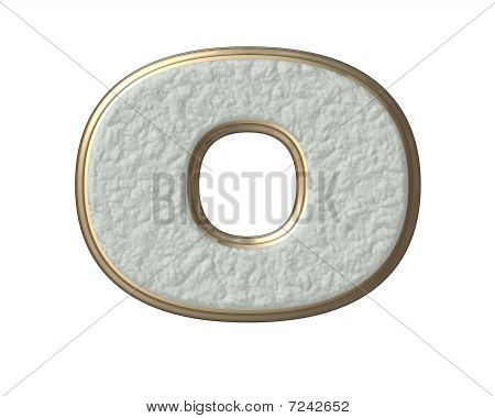 3D Buchstabe O