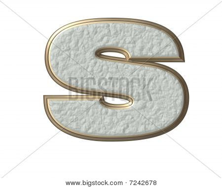 3D Buchstaben S
