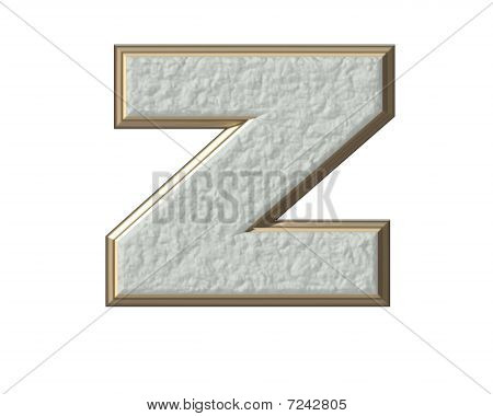 3D Buchstaben Z