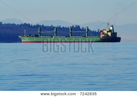 Green Cargo Ship