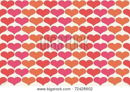 seamless pattern with hearts