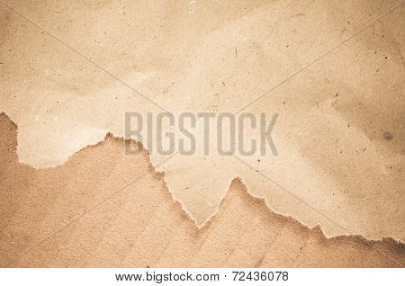 A Sheet Of Torn Paper