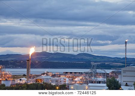 Grangemouth Oil Refinery Complex