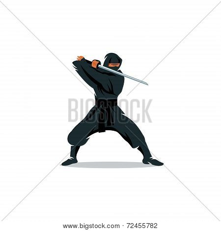 Ninja Vector Sign
