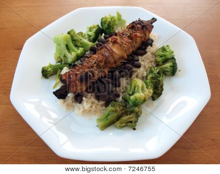 Shish Kabob - lombo de porco