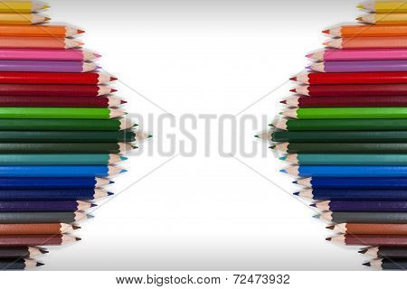Colorful Pencil Frame