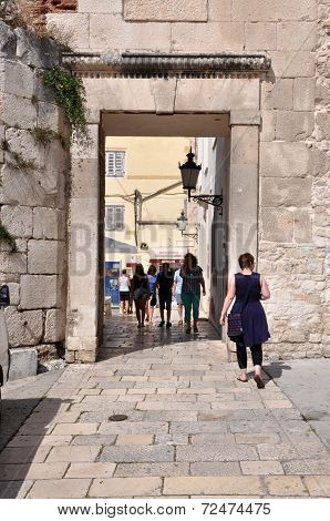 Diocletianus Palace In Split, Croatia