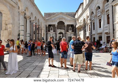 Diocletianus Palace In Split, Croatia