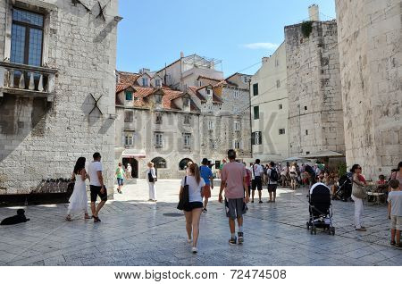 Old Town In Split, Croatia