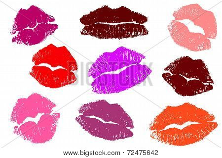 Nine Kisses .