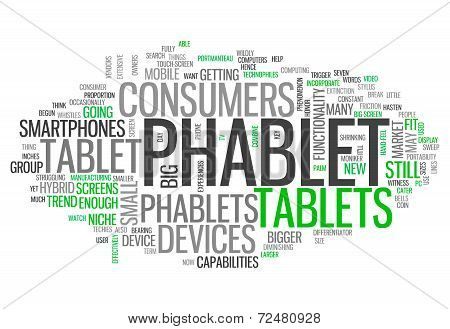 Word Cloud Phablet