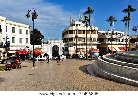 Square in Tangier City