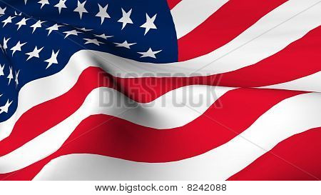 Bandera de estado de Estados Unidos